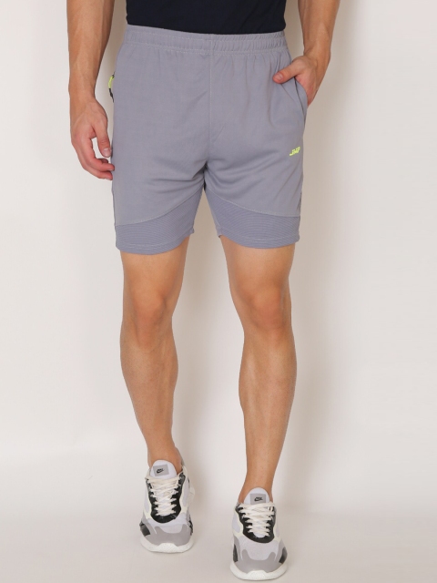 

JMP Men Light Grey Slim Fit Outdoor Shorts