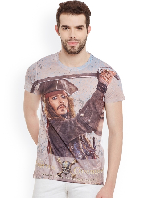 

Disney by Wear Your Mind Men Multicoloured Printed Round Neck T-shirt, Multi