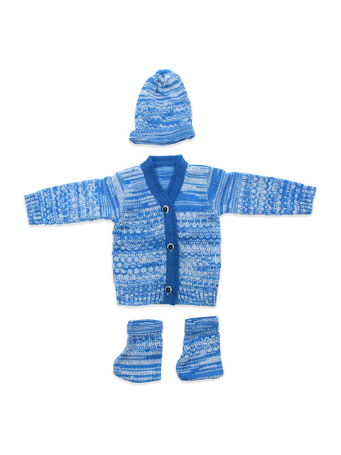 

Born Babies Unisex Kids Blue Sweater Vest