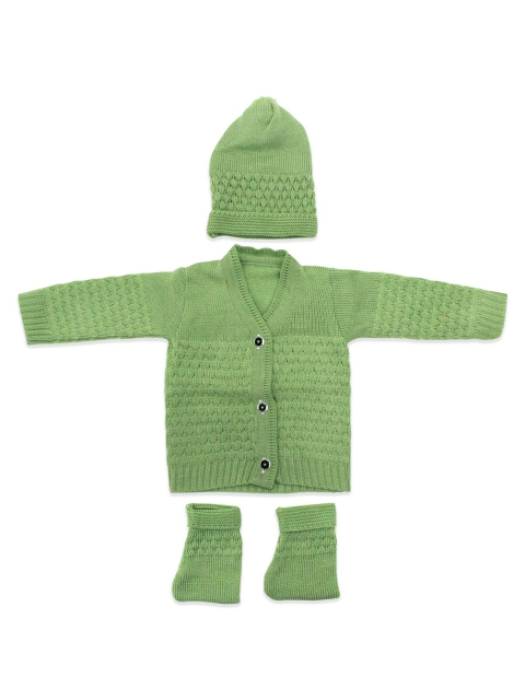 

Born Babies Unisex Kids Green Sweater Vest