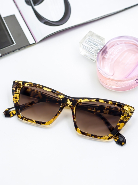 

Bellofox Women Brown Lens & Brown Wayfarer Sunglasses