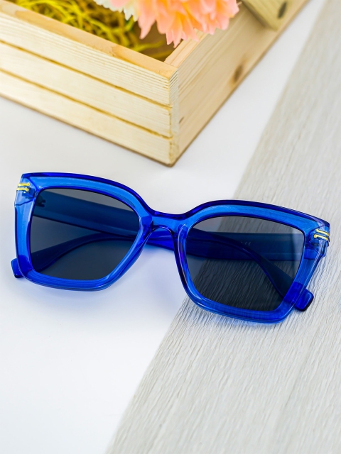 

Bellofox Unisex Grey Lens & Blue Wayfarer Sunglasses