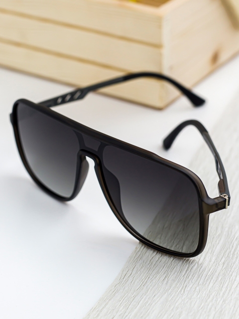 

Bellofox Unisex Black Lens & Black Oversized Sunglasses
