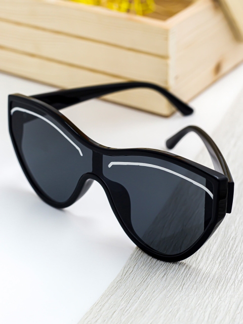 

Bellofox Unisex Black Lens & Black Other Sunglasses