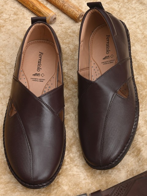 

Ferraiolo Men Black Comfort Sandals