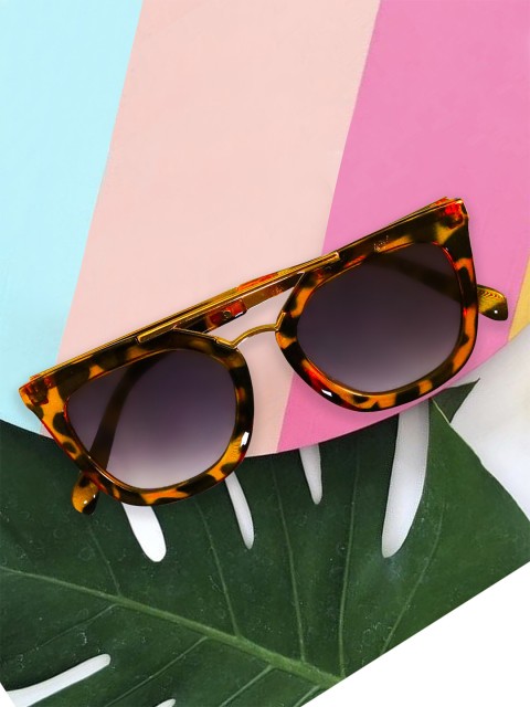 

Spiky Unisex Kids Grey Lens & Black Square Sunglasses with UV Protected Lens, Burgundy