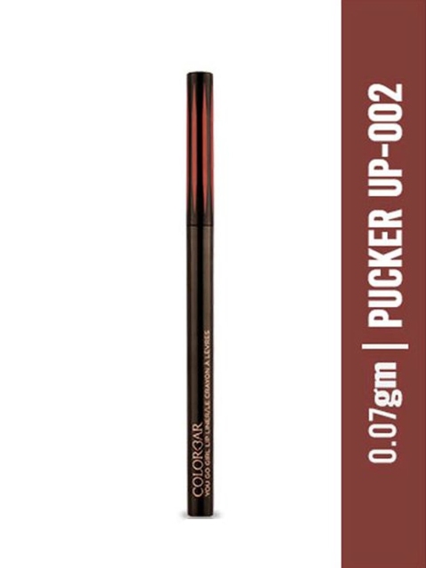 

Colorbar You Go Girl Lip Liner - Pucker Up 002, Brown