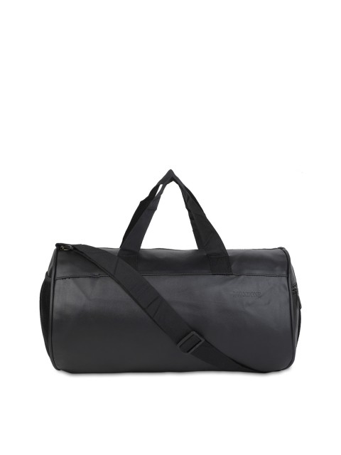 

LIONBONE Black Solid Large Duffel Bag