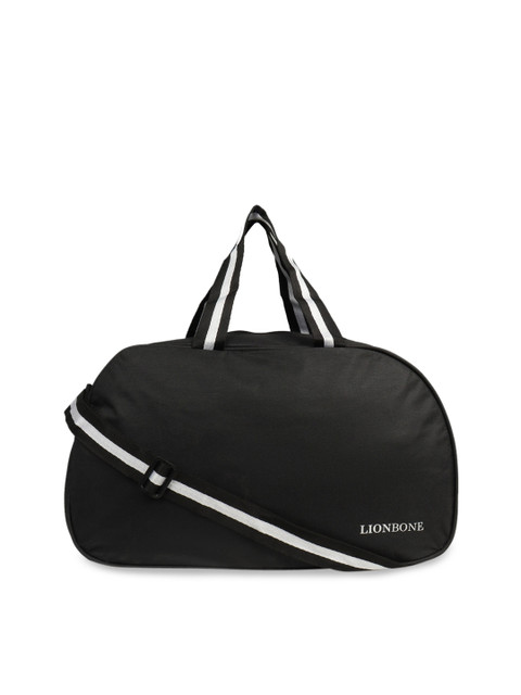 

LIONBONE Black Solid Large Duffel Bag