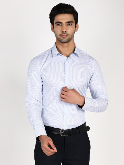 

Callino London Men Blue Slim Fit Casual Shirt