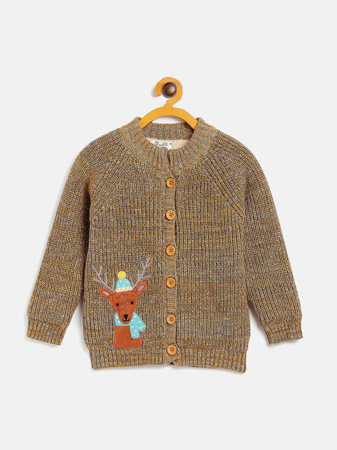 

JWAAQ Unisex Kids Multi Sweaters, Brown