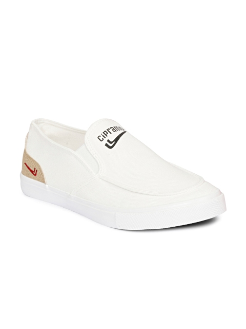 

CIPRAMO SPORTS Men White Slip-On Sneakers
