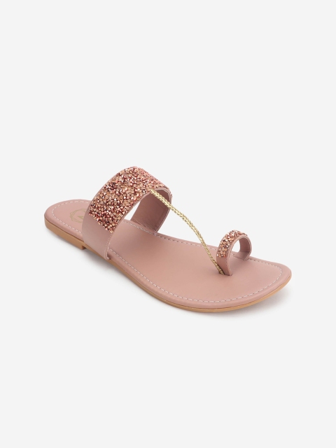 

Myra Women Pink Embellished One Toe Flats