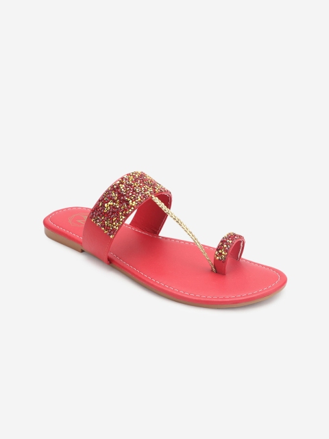 

Myra Women Pink Embellished One Toe Flats