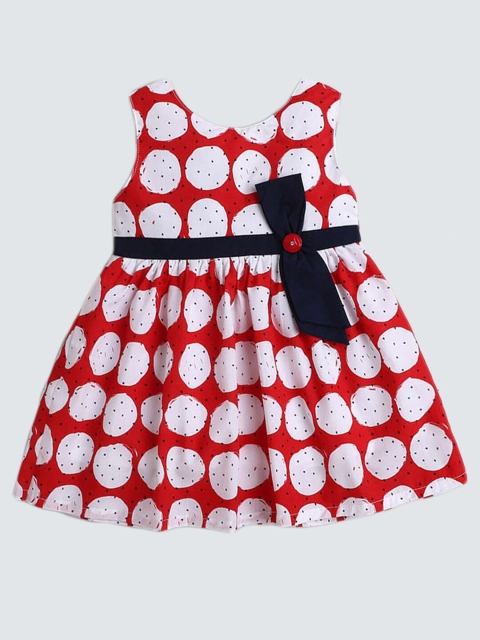 

The Magic Wand Girls Red Floral Dress