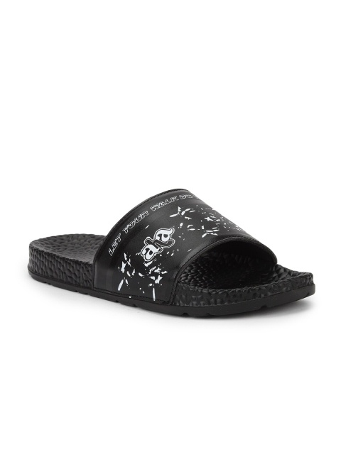 

Liberty Men Black & White Printed Sliders
