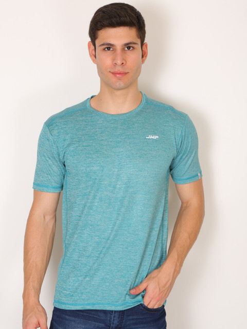 

JMP Men Teal Slim Fit T-shirt