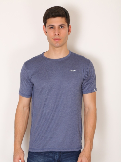 

JMP Men Blue Slim Fit Casual T-shirt