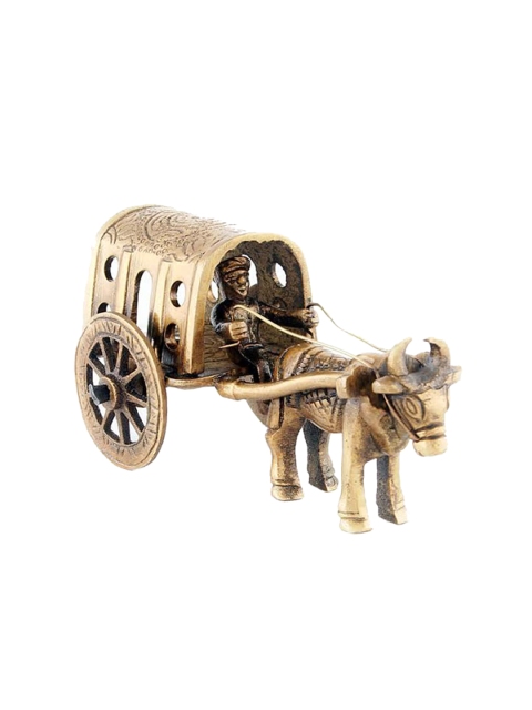 

WENS Gold-Toned Bail Gadi Figurine Brass Showpieces