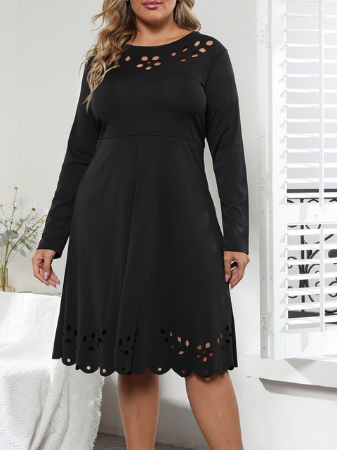 

URBANIC Black Dress