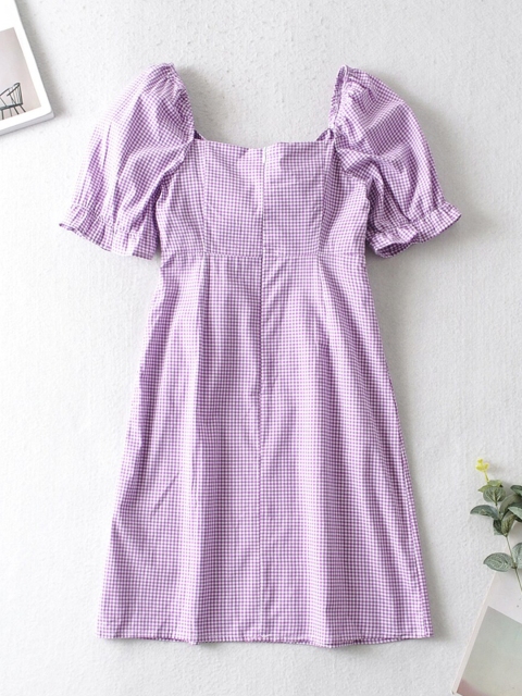 

URBANIC Purple A-Line Dress