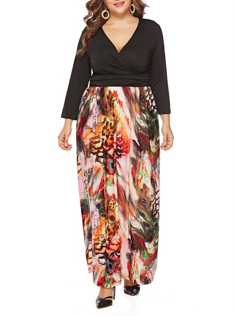

URBANIC Multicoloured Maxi Dress, Multi