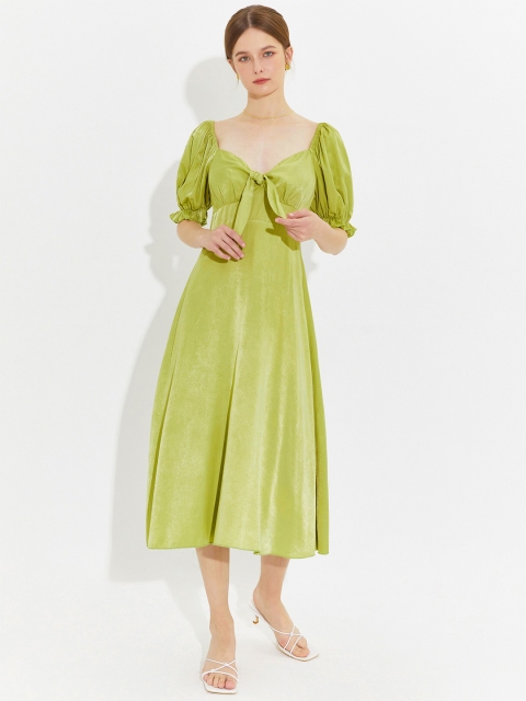 

URBANIC Green Midi Dress