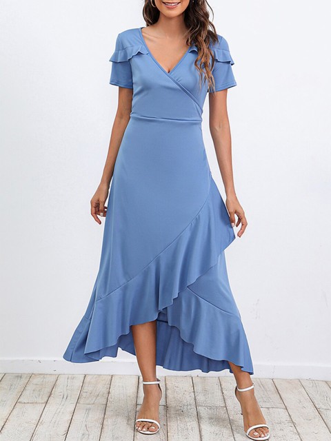 

URBANIC Blue Maxi Dress