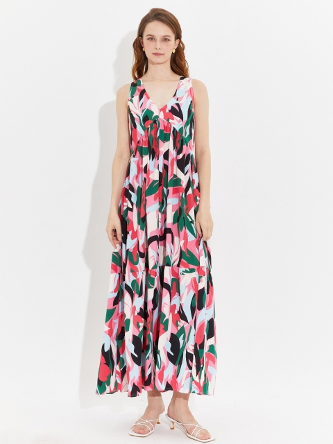 

URBANIC Multicoloured Maxi Dress, Multi