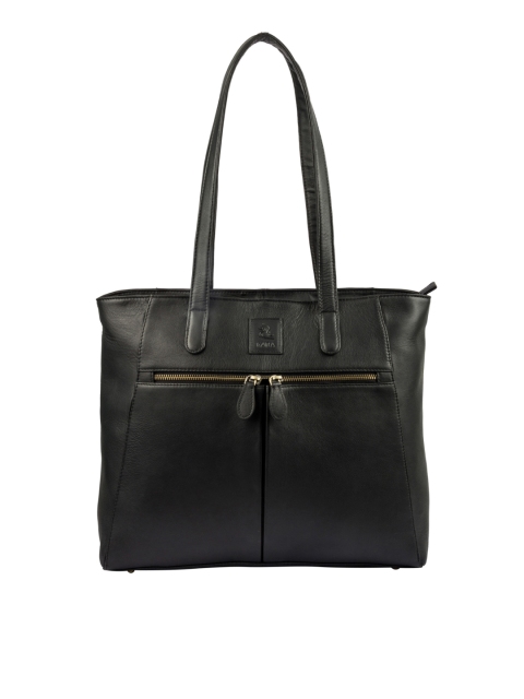 

Kara Women Black Genuine Leather Shoulder Bag