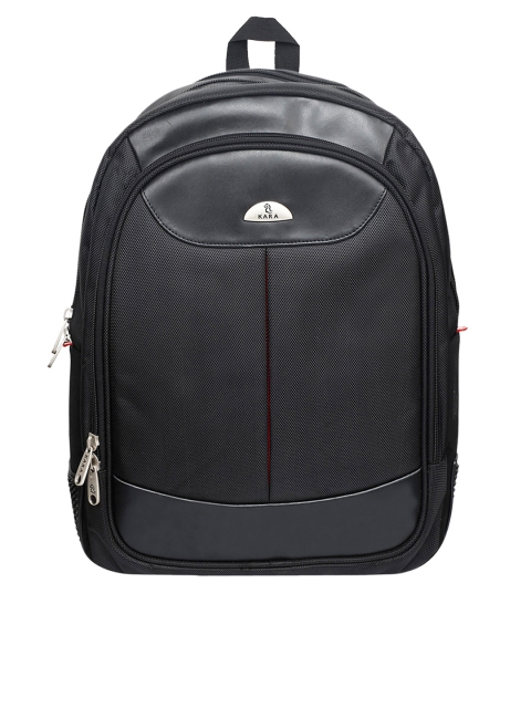 

Kara Unisex Black Laptop Backpack