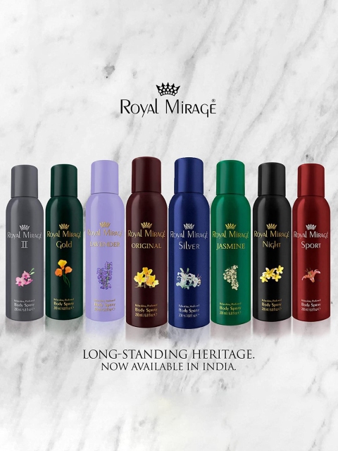 

Royal Mirage Women Paradise Perfumed Body Deodorant Spray 200 ml, Peach