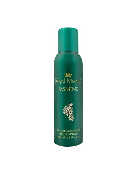 

Royal Mirage Women Jasmine Perfumed Body Deodorant Spray 200 ml, Green