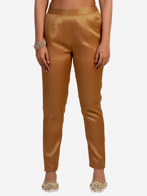 

Alaya By Stage3 Women Gold-Toned Palazzos