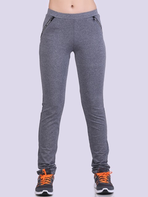 

LAASA SPORTS Women Navy Blue Textured Track Pants