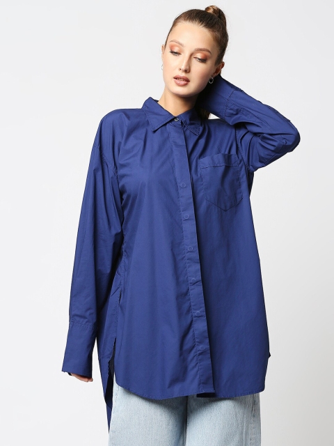 

Remanika Women Blue Comfort Casual Shirt