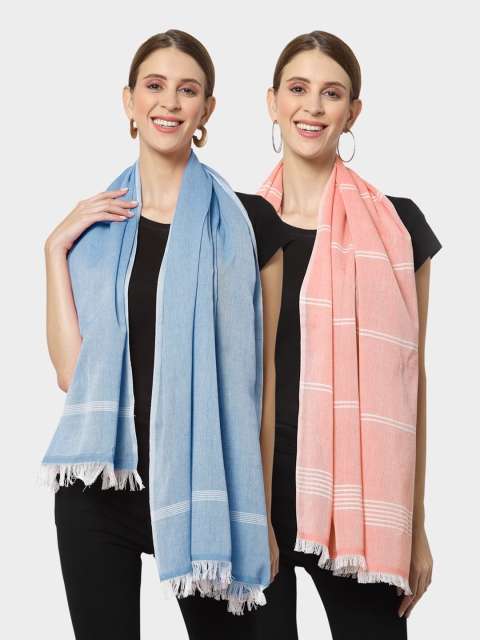 

KLOTTHE Women Multi Stoles, Blue