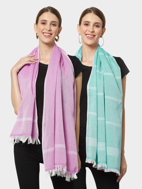 

KLOTTHE Women Multi Stoles, Purple