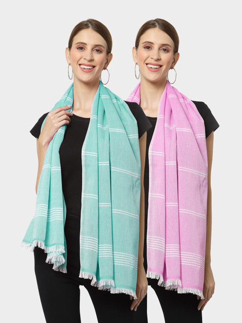 

KLOTTHE Women Multi Stoles, Purple