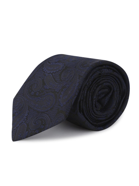 

ELLIS Men Blue Printed Broad Tie