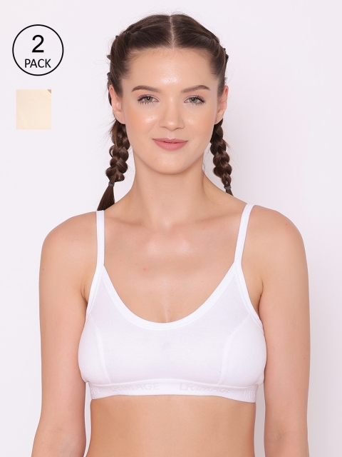 

ABELINO Girls White Bra