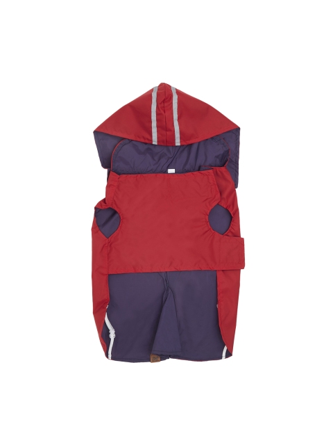 

thepawpstarco Red Solid Waterproof Dog Raincoat