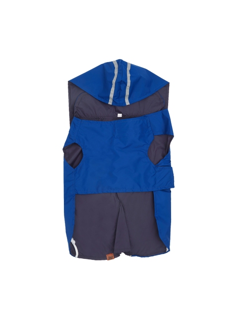 

thepawpstarco Blue Colourblocked Waterproof Dog Raincoats