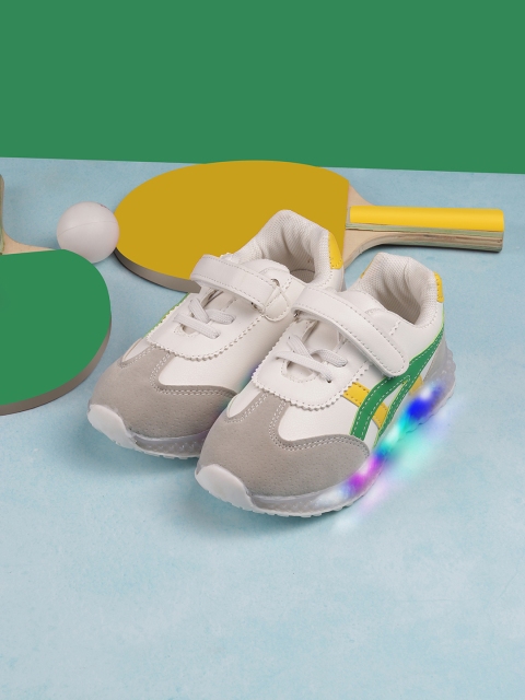 

JAZZY juniors Boys Green Led Casual Shoes