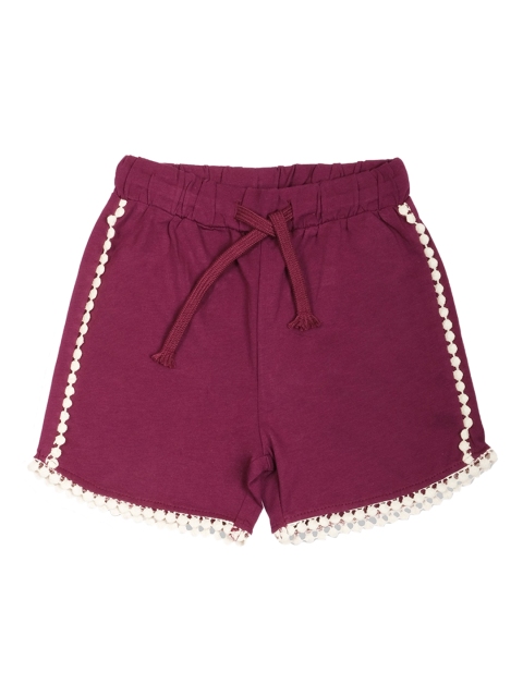 

JusCubs Girls Maroon Cycling Shorts