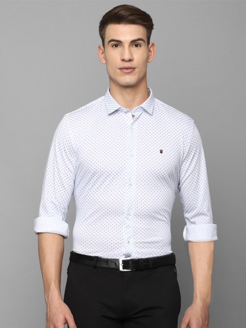 

Louis Philippe Sport Men White Slim Fit Printed Casual Shirt