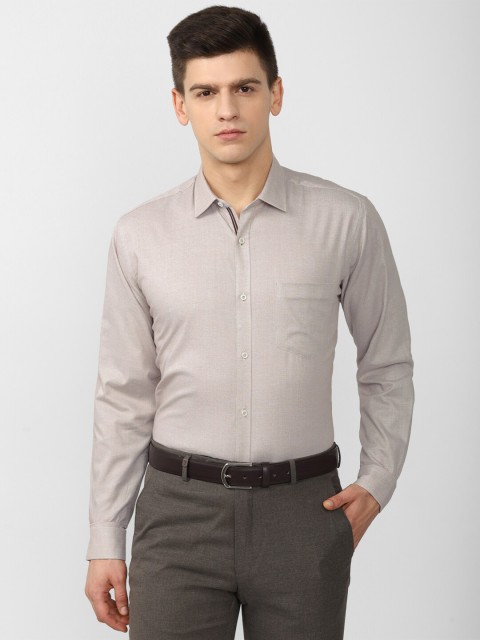 

Van Heusen Men Grey Formal Shirt