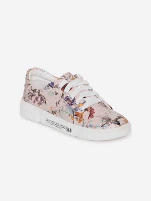 

IMT Women Pink Printed Sneakers