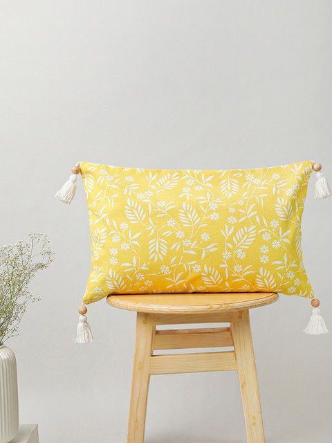 

The Yellow Dwelling Yellow Floral Rectangle Cushion Covers
