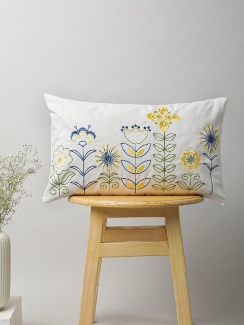 

The Yellow Dwelling Blue & White Floral Rectangle Cushion Covers